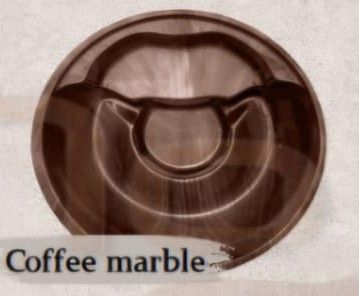 Premium Whirlpool 2,25 m (Acryl-Edition) Coffee Marble Acryl Wanne